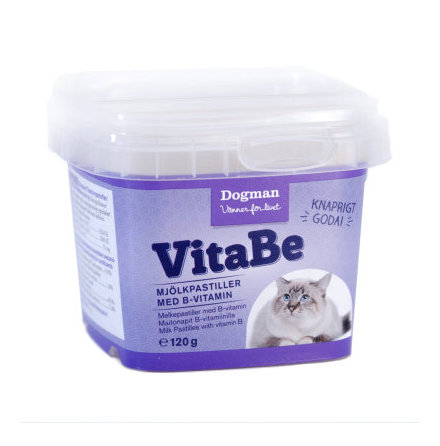 VitaBe Mjlkpastiller med B-vitamin 120g, Dogman