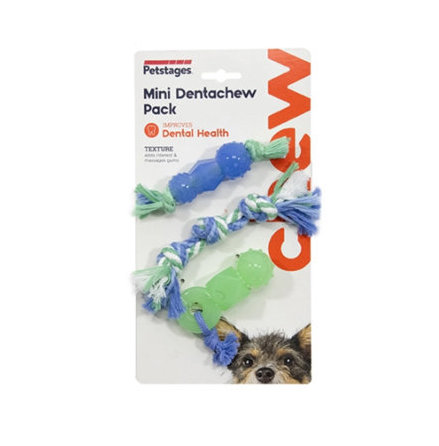 Hundleksak Mini dentachew pack, Petstages