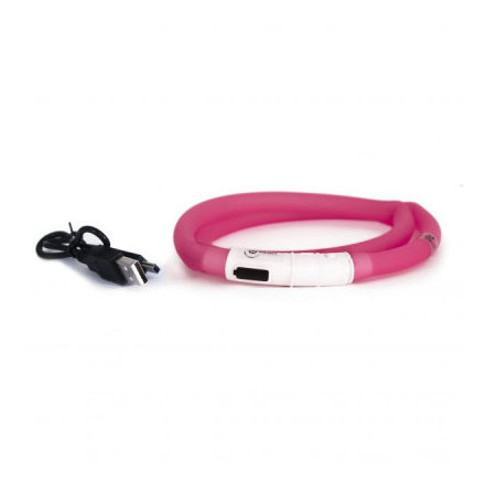 Blinkhalsband LED 20-65cm flera frger