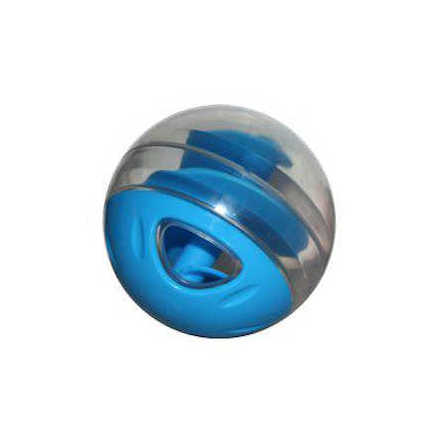 Kattleksak godisboll ljusblå/transparent 8 cm, CatIt
