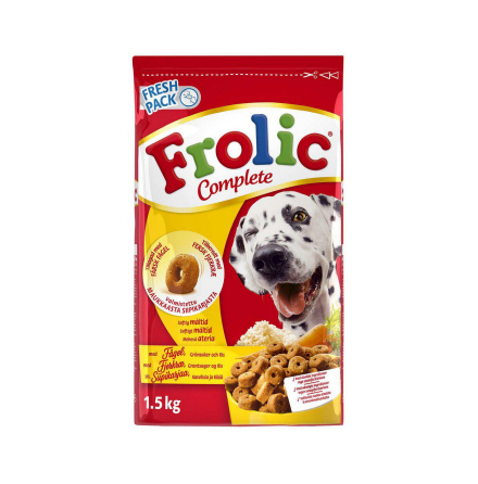 Frolic kyckling &amp; ris 1500g, Frolic