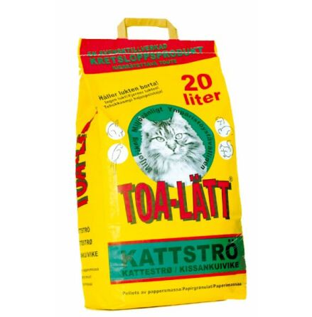 Kattstr Toa-ltt papperspellets 2Liter, Toa-Ltt