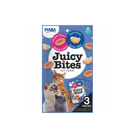 Kattgodis Juicy Bites 11,3gx3 flera smaker