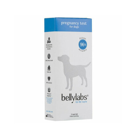 Bellylabs Pregnancy Test Drktighetstest Hundar, Bellylabs