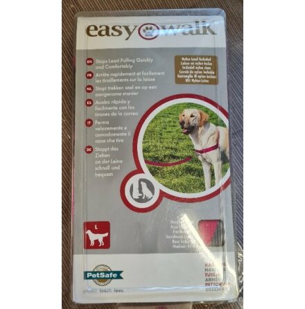 Easy Walke sele med koppel Raspberry/m rosa, Petsafe