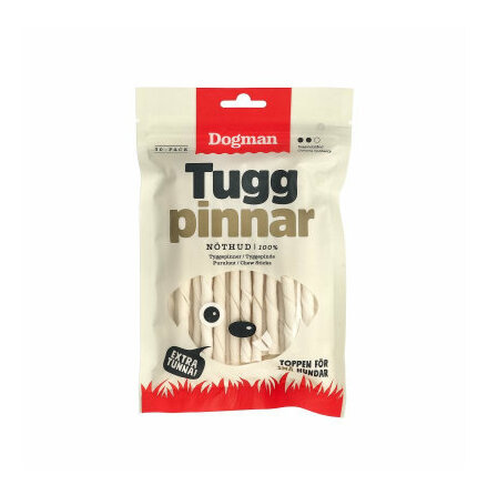 Tuggpinnar 30p Vit XS 12,5cm 120gram