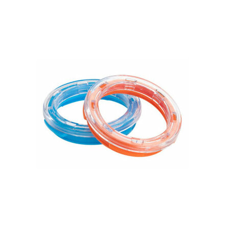 Ringkoppling/Stopp rr rakt 7cm diam 1,5cm 2st mix fger 4821, Ferplast