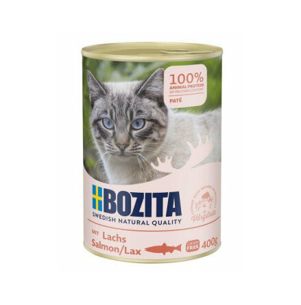 Bozita Feline patekattmat Lax 400g, Bozita