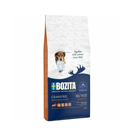 Mother &amp; Puppy foder lg 12kg, Bozita Robur