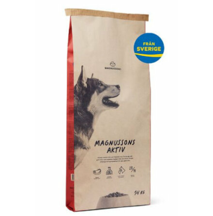 Torrfoder hund Aktiv 14kg, Magnusson