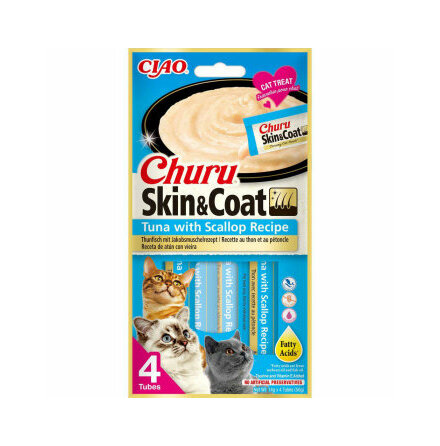 Kattgodis Churu Skin &amp; Coat flera smaker