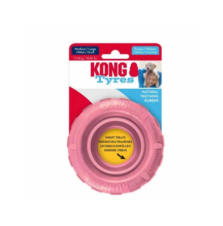 Puppy Tires tuggleksak valp Small bl och rosa