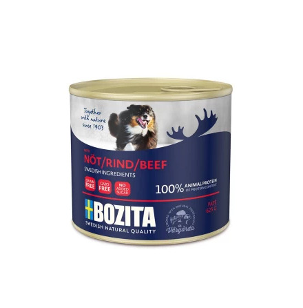 Bozita vtfoder nt till hund 625g