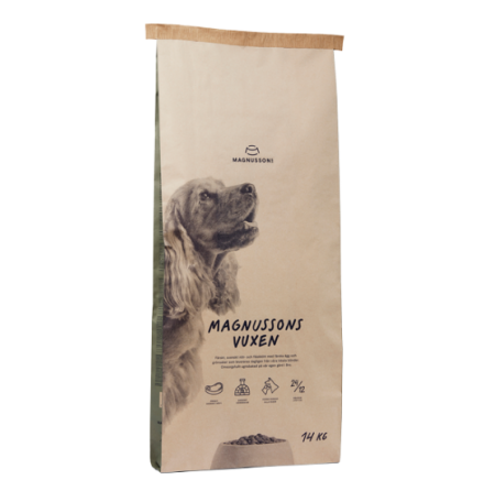 Torrfoder hund Vuxen 4,5kg, Magnusson 24/04