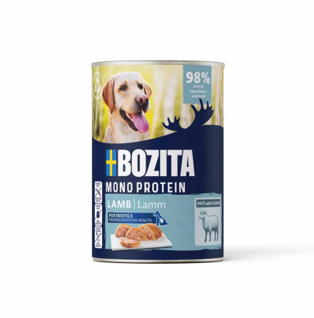 Bozita Dog Pate Lamb mono protein 400g