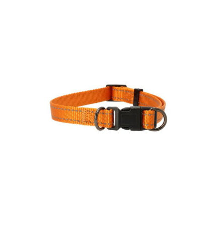 Hundhalsband Iris Nylon m reflex st�llbart 10mmx22-35cm flera f�rger