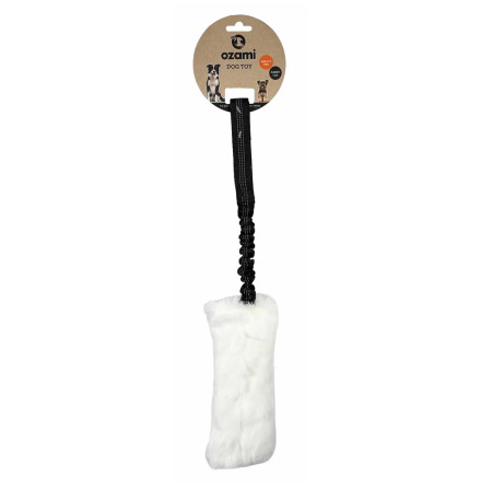 Play-n-tug Rabbitskin White 58cm