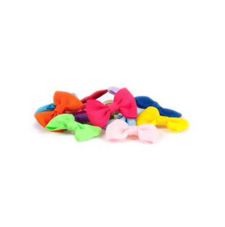 H�rsnodd rosett p� snodd mix f�rger innerd 7,9mm 10-pack
